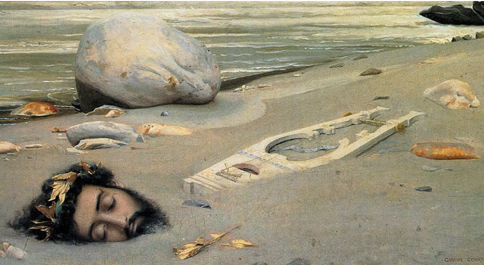 Courtois Gustave. The Death of Orpheus. 1875