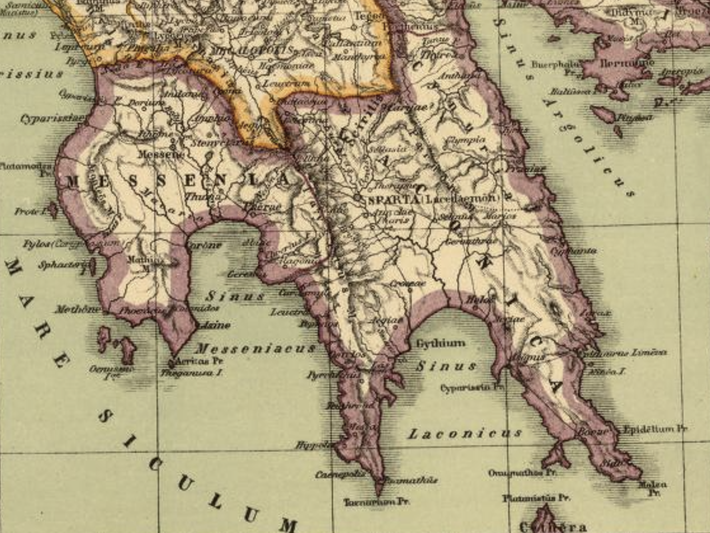 Lakonia and Messenia