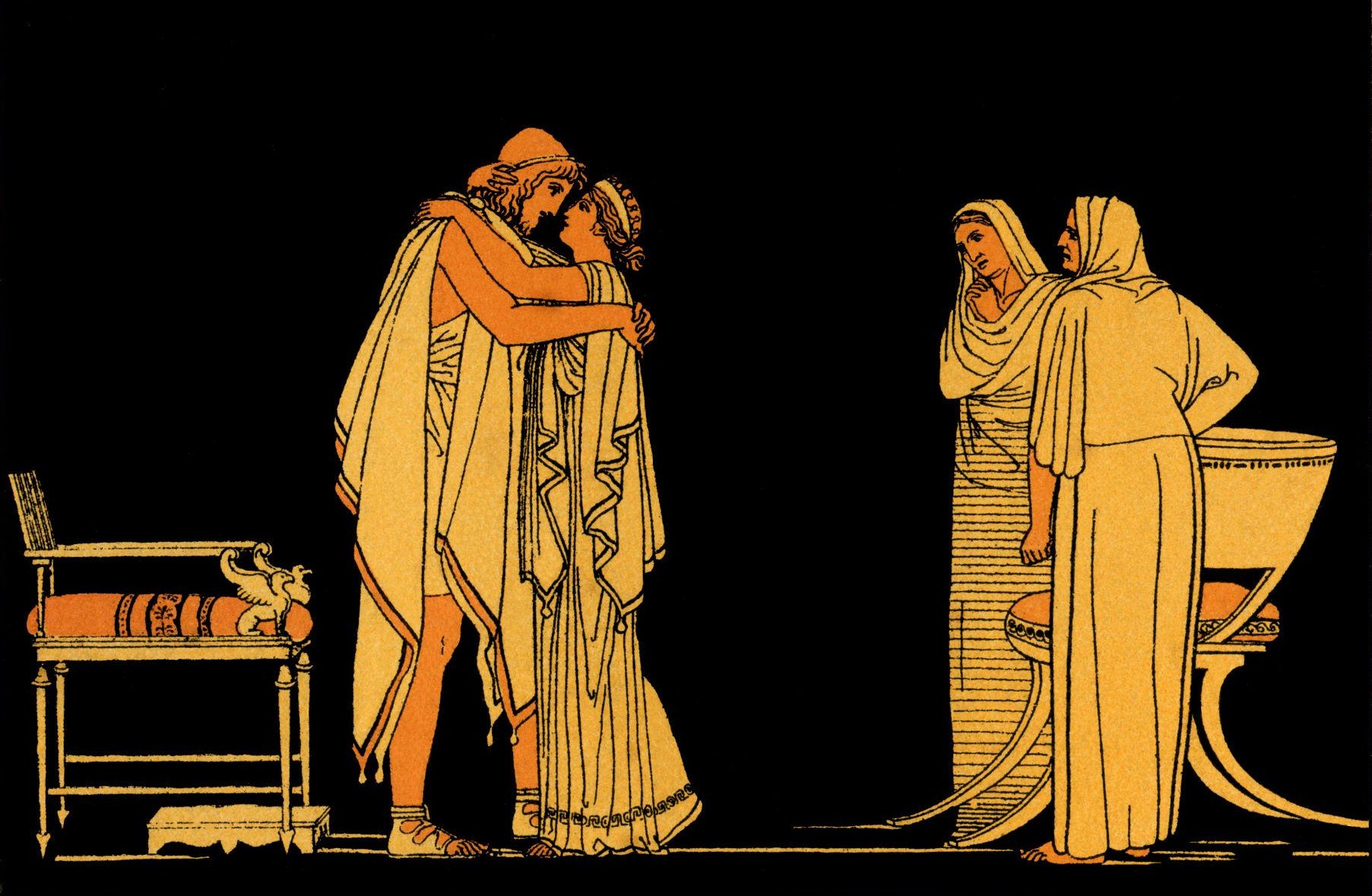 Odysseus and Penelope The Reunion of