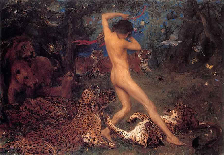 Swan John Macallan. Orpheus 1896