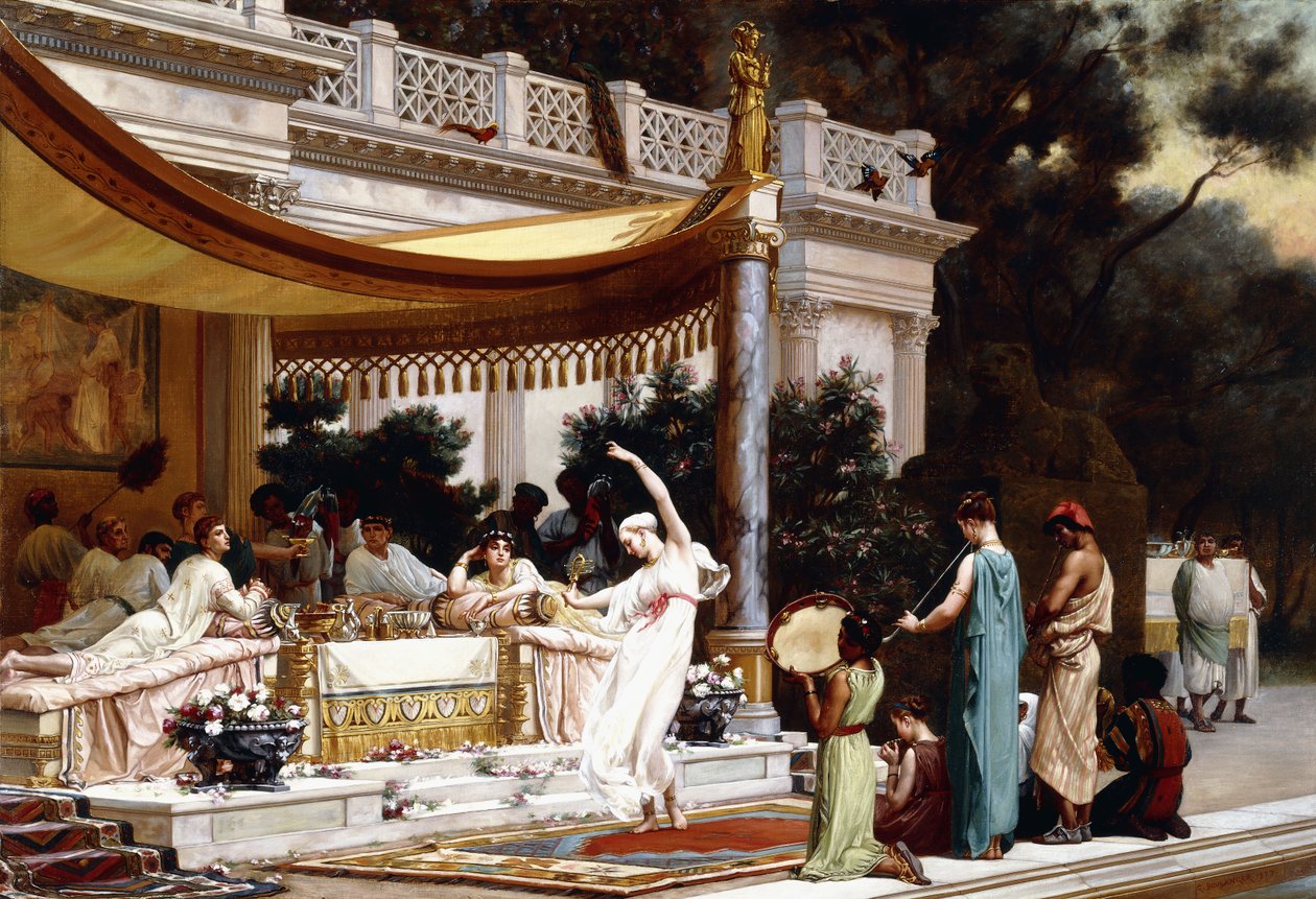 Lucullus Pleasant Hours in the House of by Gustave Boulanger 1877