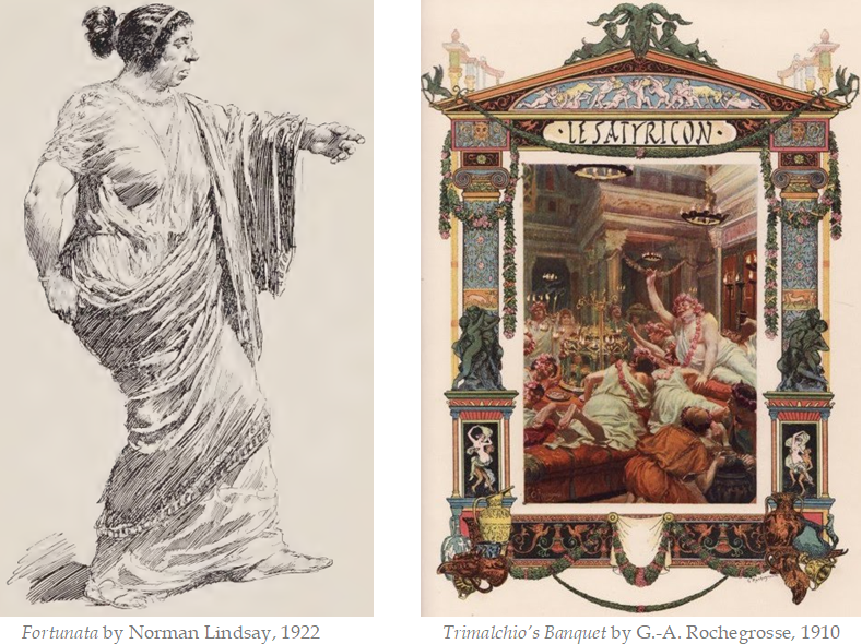 Petronius 67. Fortunata  Ts banquet