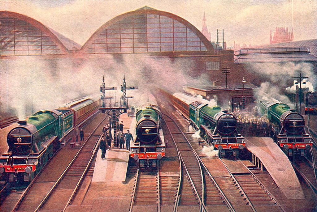 London. Kings Cross Station 1928