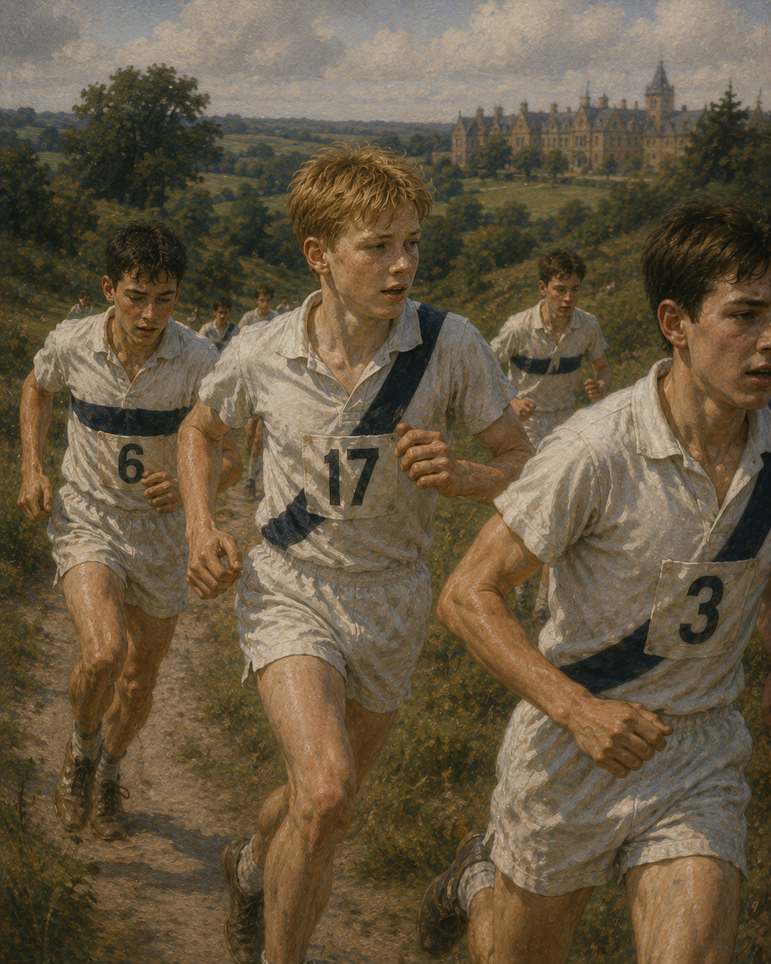 Tomkins. 10d Cross country run