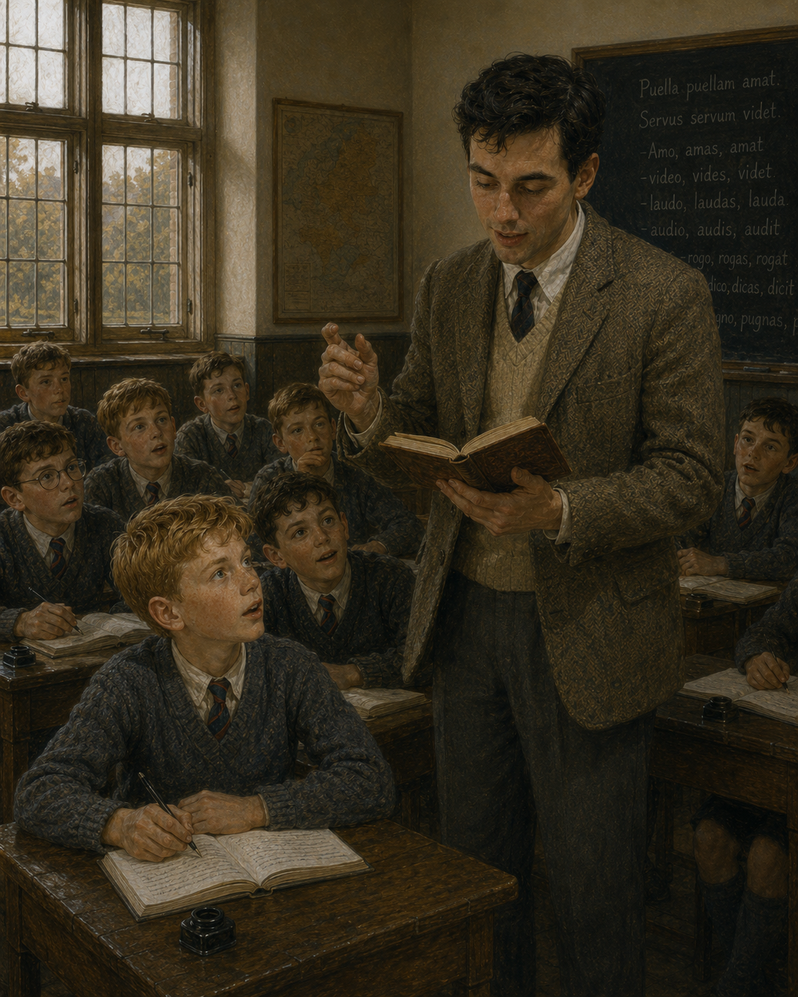 Tomkins. 2f Allan teaching