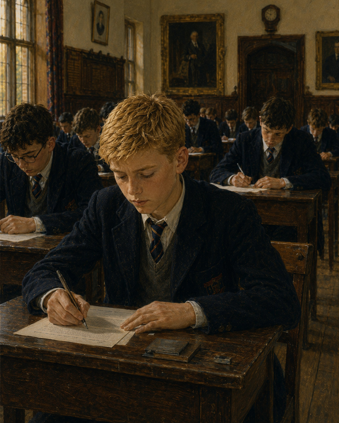 Tomkins. 9k School exam