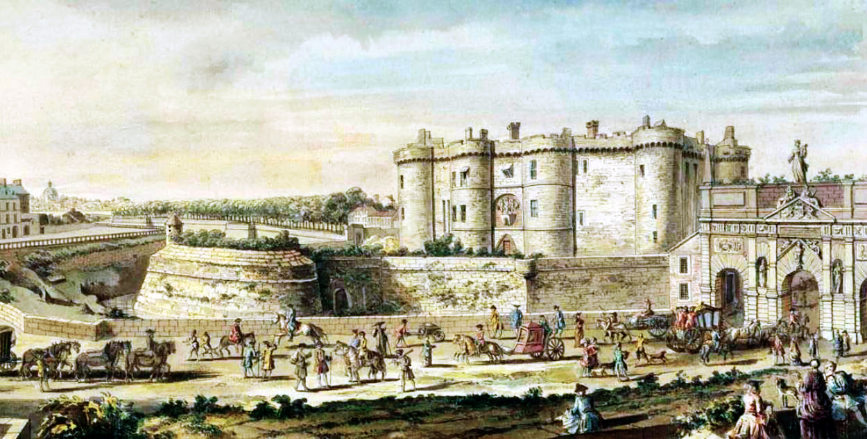 Bastille and Porte Saint Antoine from the north east 1715