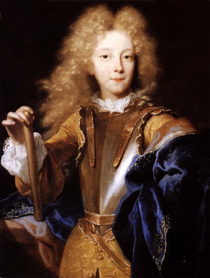 Lesdiguieres Jean Francois Paul Duc de. Portrait Vrsailles