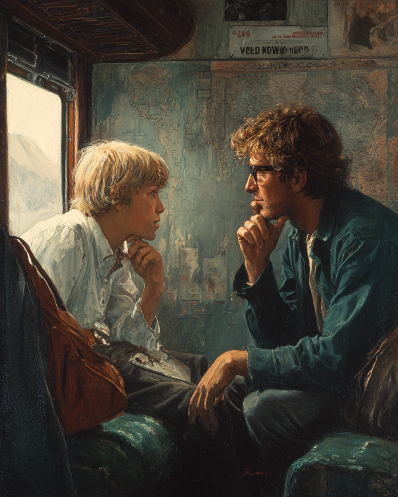 15  man on German train 1974 d1