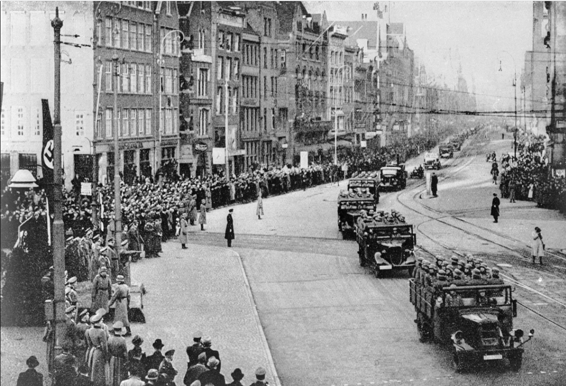 German occupation Amsterdam 1940